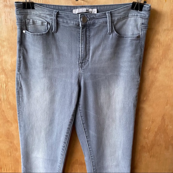Athleta High Rise Sculptek Gray Stretch Jean raw frayed hem. Not shown - Picture 9 of 16